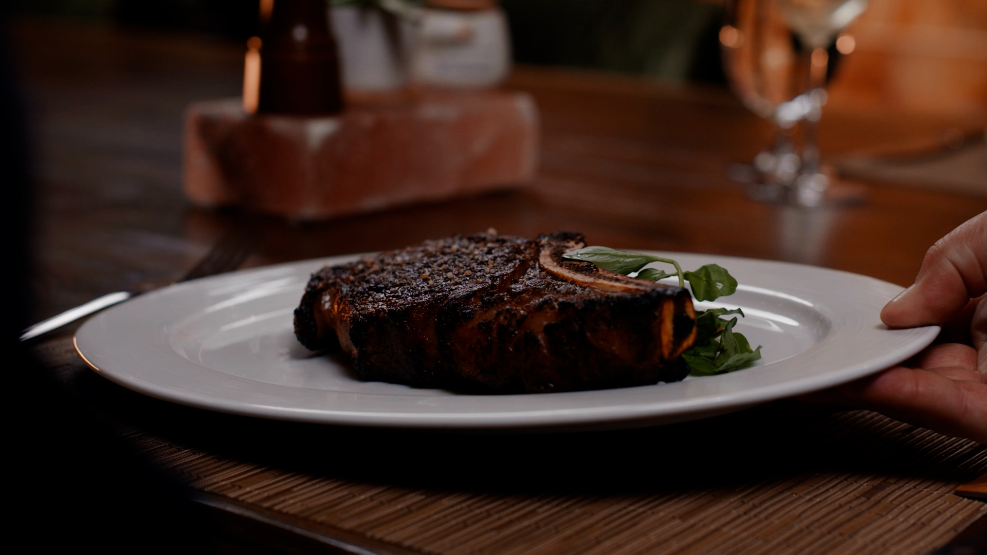 Double Barrel Steak at The Preserve T-bone